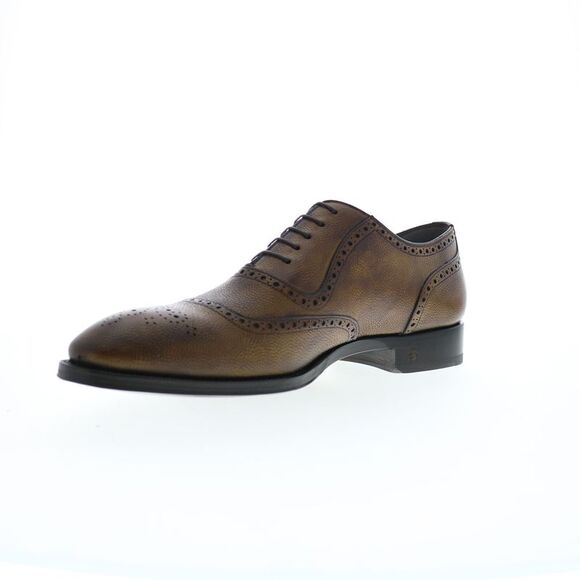 Di Bianco Mens SBP940 Brown Shoes (NWT) - Picture 4 of 7